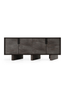 Gray Volcanic Rock 4-Door Sideboard | OROA Modern | Oroatrade.com