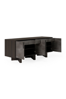Gray Volcanic Rock 4-Door Sideboard | OROA Modern | Oroatrade.com