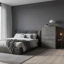 5-Drawer Gray Elm Chest | OROA Modern Asus | Oroatrade.com
