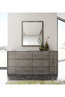 6-Drawer Gray Elm Dresser | OROA Modern Asus | Oroatrade.com