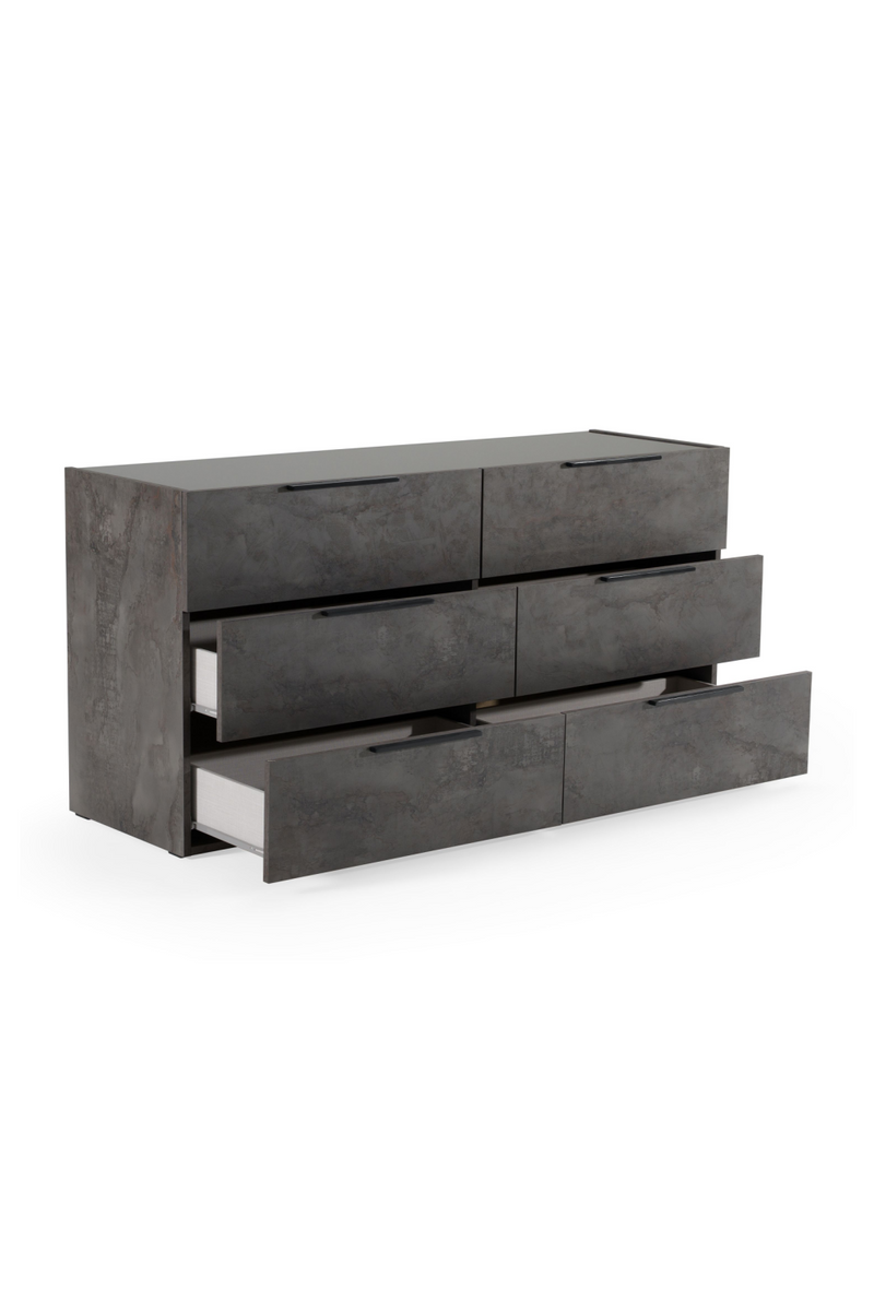Volcano Oxide 6-Drawer Dresser | OROA Modern Ferrara | Oroatrade.com
