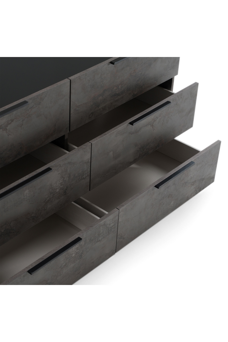 Volcano Oxide 6-Drawer Dresser | OROA Modern Ferrara | Oroatrade.com