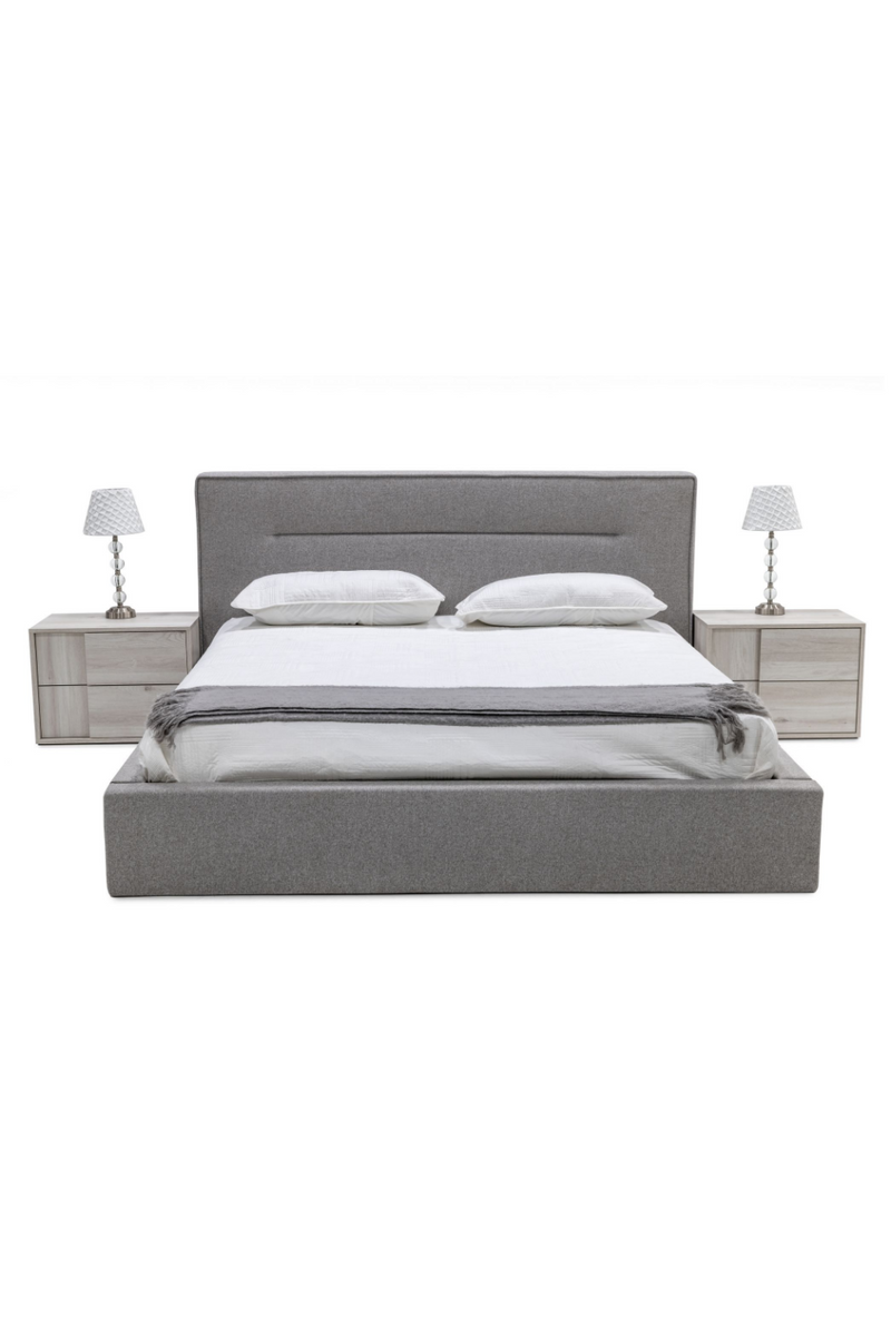 Gray Upholstered Bed | OROA Modern Juliana | Oroatrade.com