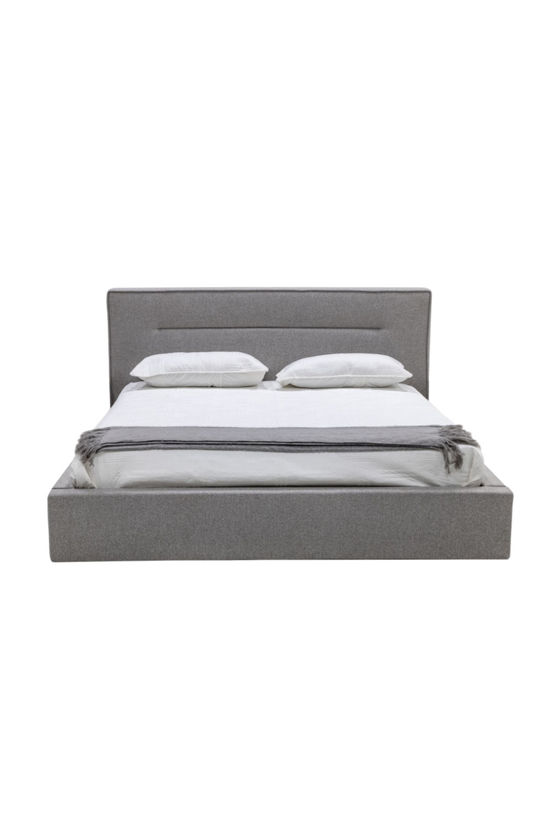 Gray Upholstered Bed | OROA Modern Juliana | Oroatrade.com