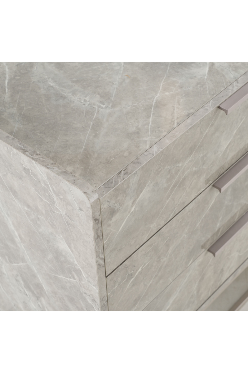 Gray Marble 6-Drawer Dresser | OROA Modern Marbella | Oroatrade.com