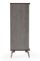 Concrete and Walnut 5-Drawer Chest | OROA Modern Palermo | Oroatrade.com