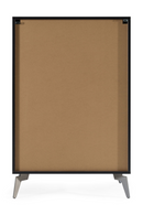 Concrete and Walnut 5-Drawer Chest | OROA Modern Palermo | Oroatrade.com