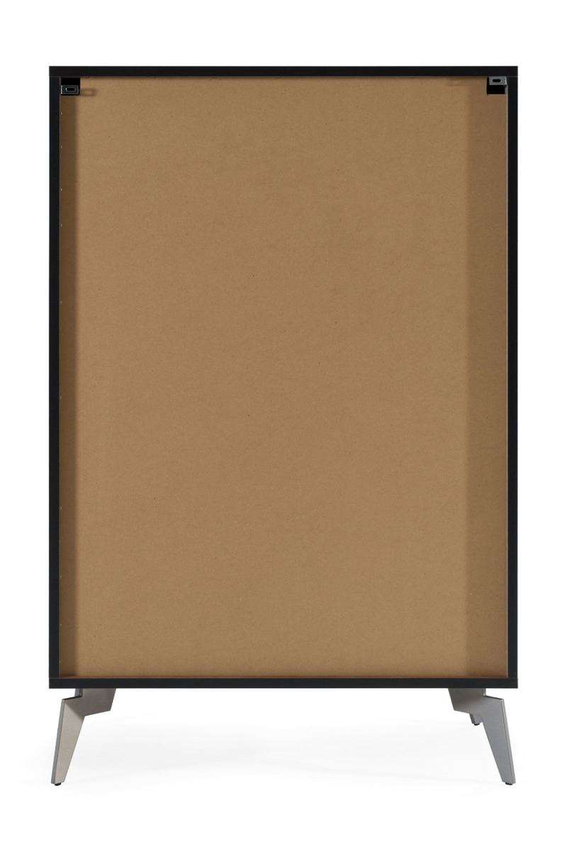 Concrete and Walnut 5-Drawer Chest | OROA Modern Palermo | Oroatrade.com