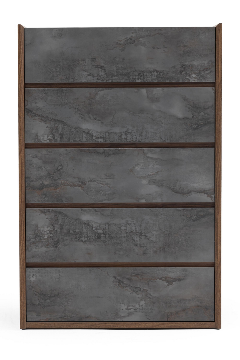 Gray Stucco 5-Drawer Chest | OROA Modern Rado | Oroatrade.com