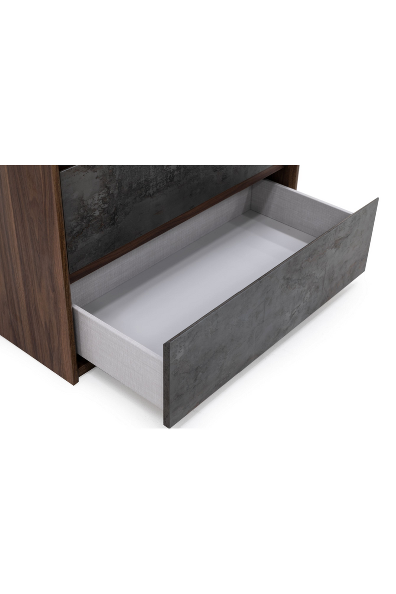 Gray Stucco 5-Drawer Chest | OROA Modern Rado | Oroatrade.com