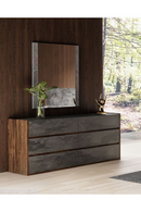 Gray Stucco 6-Drawer Dresser | OROA Modern Rado | Oroatrade.com