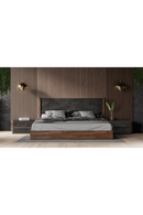 Gray Stucco 2-Drawer Nightstand | OROA Modern Rado | Oroatrade.com