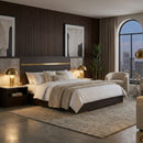 Eucalyptus Bed with 2 Nightstands | OROA Modern Velondra