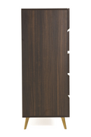 Dark Eucalyptus 5-Drawer Chest | OROA Modern Velondra | Oroatrade.com