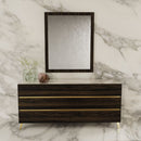 Dark Eucalyptus 6-Drawer Dresser | OROA Modern Velondra