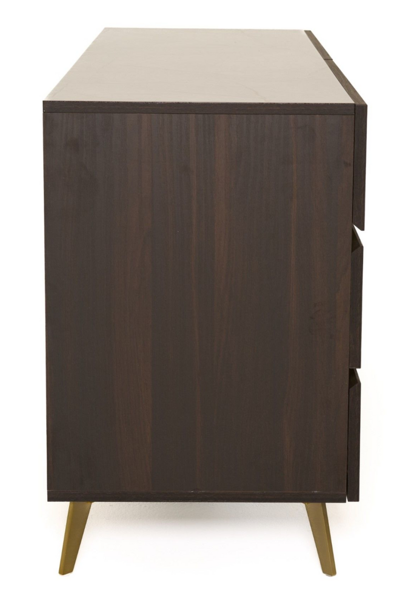 Dark Eucalyptus 6-Drawer Dresser | OROA Modern Velondra | Oroatrade.com