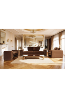 Brown Velvet Lounge Chair | OROA Modern Bentley | Oroatrade.com