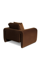 Brown Velvet Lounge Chair | OROA Modern Bentley | Oroatrade.com