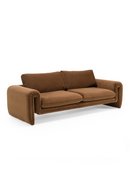 Brown Velvet Sofa | OROA Modern Bentley | Oroatrade.com