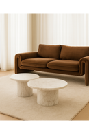 Brown Velvet Sofa | OROA Modern Bentley | Oroatrade.com