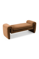 Brown Velvet Bench | OROA Modern Bentley Oroatrade.com