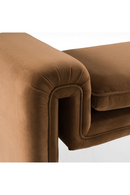 Brown Velvet Bench | OROA Modern Bentley Oroatrade.com