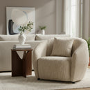 Modern Beige Fabric Accent Chair | OROA Modern Belinda | Oroatrade.com