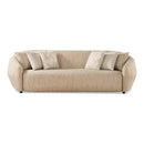 4 Seater Beige Fabric Sofa | OROA Modern Belinda | Oroatrade.com