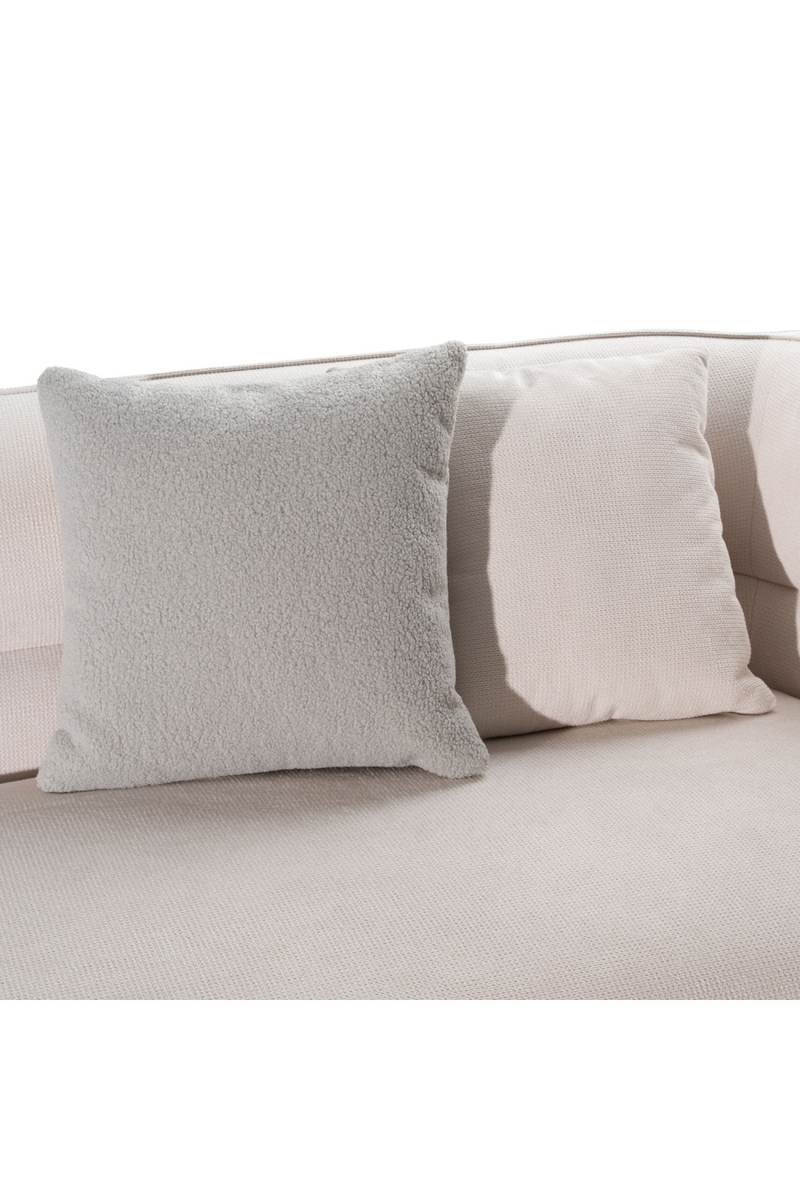 White Curved Sectional Sofa | OROA Modern Gypsy | Oroatrade.com