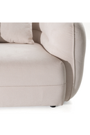 White Curved Sectional Sofa | OROA Modern Gypsy | Oroatrade.com