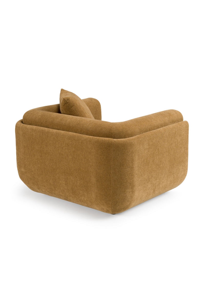 Orange Fabric Lounge Chair | OROA Modern Tiene | Oroatrade.com