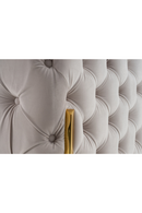 Button-Tufted Velvet Lounge Chair | OROA Modern Clarice