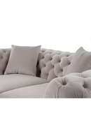 Button-Tufted Velvet Loveseat | OROA Modern Clarice | Oroatrade.com