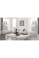 Button-Tufted Velvet Loveseat | OROA Modern Clarice