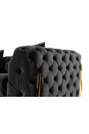 Button-Tufted Velvet Loveseat | OROA Modern Clarice