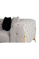 Button-Tufted Velvet Sofa | OROA Modern Clarice | Oroatrade.com