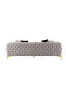 Button-Tufted Velvet Sofa | OROA Modern Clarice | Oroatrade.com