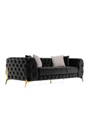 Button-Tufted Velvet Sofa | OROA Modern Clarice | Oroatrade.com