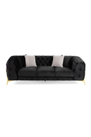 Button-Tufted Velvet Sofa | OROA Modern Clarice | Oroatrade.com