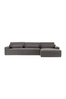 Gray Right-Facing Sectional Sofa | OROA Modern Loki | Oroatrade.com