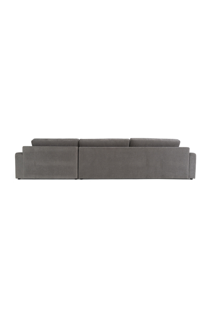 Gray Right-Facing Sectional Sofa | OROA Modern Loki | Oroatrade.com