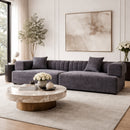 Square-Armed 2-Piece Sofa | OROA Modern Moreno