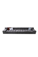 Gray Tufted Sofa | OROA Modern Rhonda | Oroatrade.com