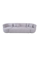 Gray 4-Seater Sofa with Swirling Chairs | OROA Modern Beau | Oroatrade.com