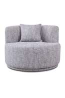 Gray 4-Seater Sofa with Swirling Chairs | OROA Modern Beau | Oroatrade.com