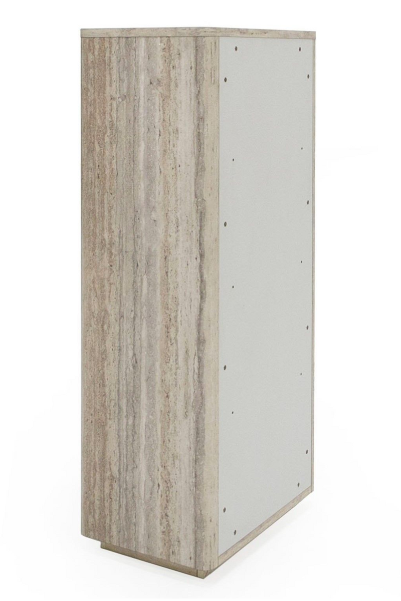 Travertine Vertical Bookcase | OROA Modern Roma | Oroatrade.com