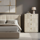 Travertine 4-Drawer Desk | OROA Modern Roma | Oroatrade.com