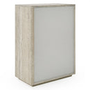 Travertine 4-Drawer Desk | OROA Modern Roma | Oroatrade.com