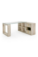 Travertine Reversible Desk | OROA Modern Roma | Oroatrade.com