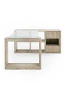 Travertine Reversible Desk | OROA Modern Roma | Oroatrade.com